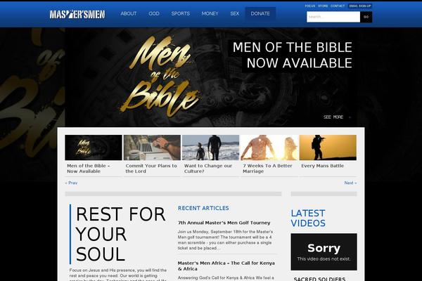 Mmm theme site design template sample