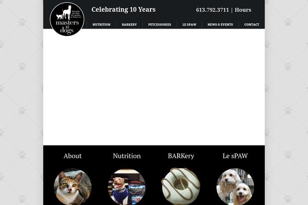 Pet-rescue theme site design template sample