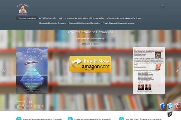 Academy theme site design template sample