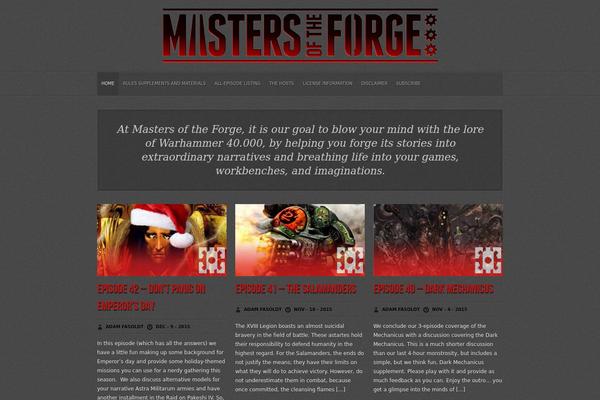Leon theme site design template sample