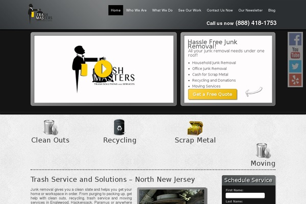 Site using Floating Social Media Links plugin
