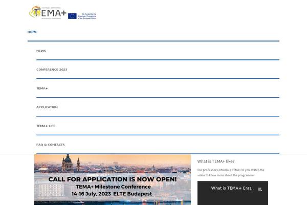 mastertema.eu site used Universe
