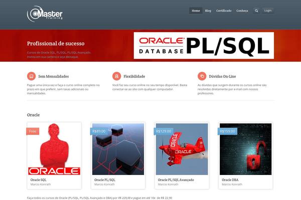 Academy theme site design template sample
