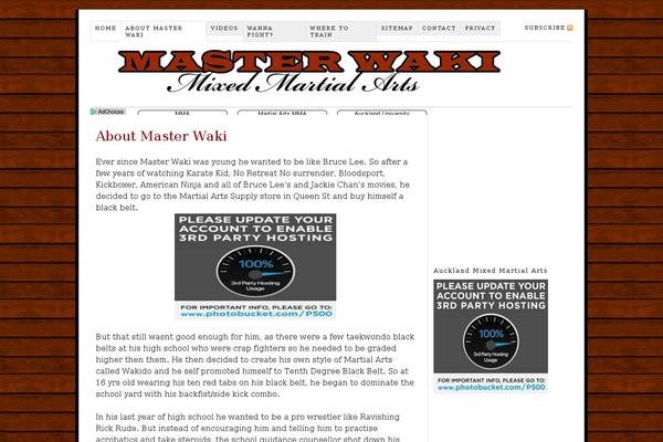 Thesis 1.6 theme site design template sample