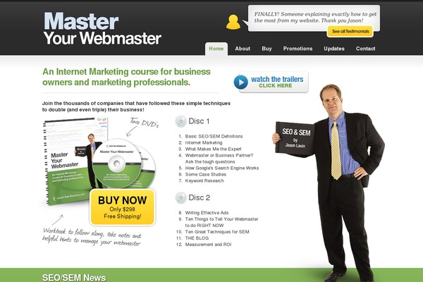 masteryourwebmaster.com site used Goldencomm