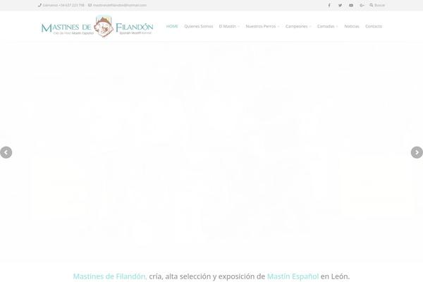 mastinesdefilandon.com site used Route