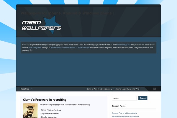 Site using Gd-star-rating plugin