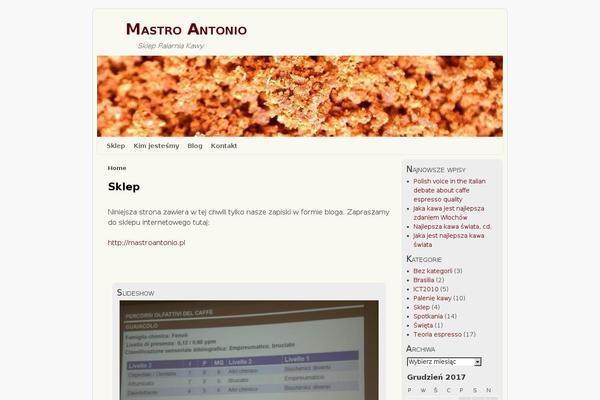 Site using WordPress Charts plugin
