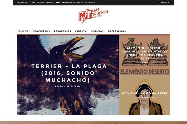 mastruenos.com site used Magazine Explorer
