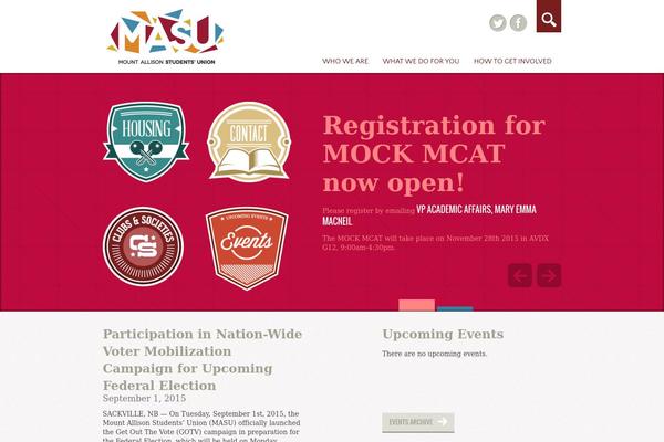 Mta theme site design template sample