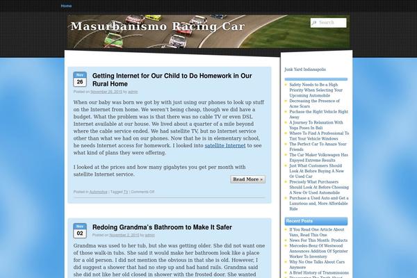 Sonar theme site design template sample