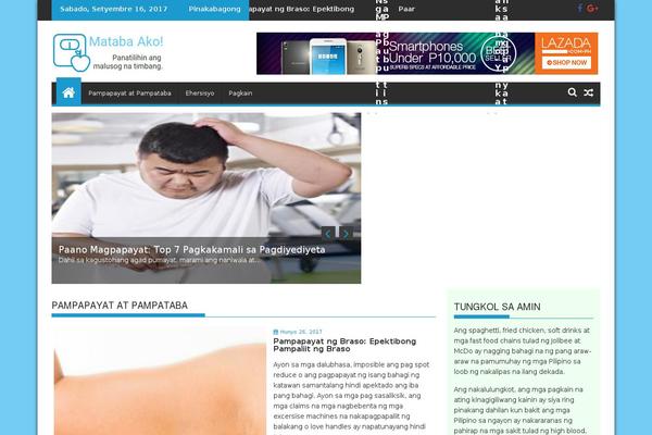 Supermagpro theme site design template sample