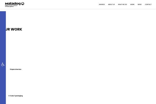 Brooklyn theme site design template sample