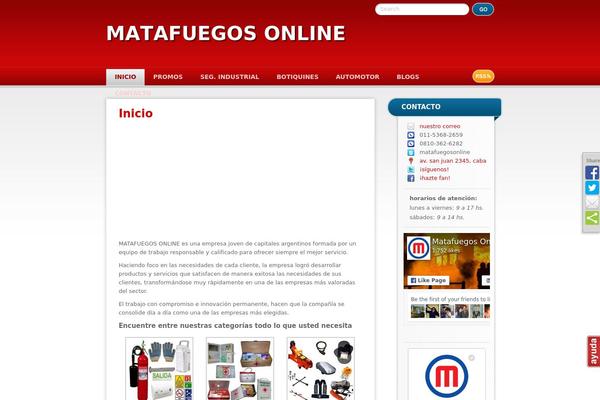 matafuegosonline.com site used RedBel