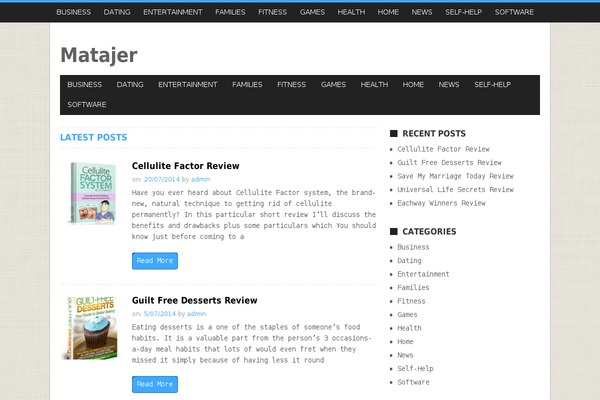 NewsMag theme site design template sample