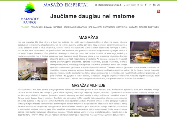 matanciosrankos.lt site used Kakia