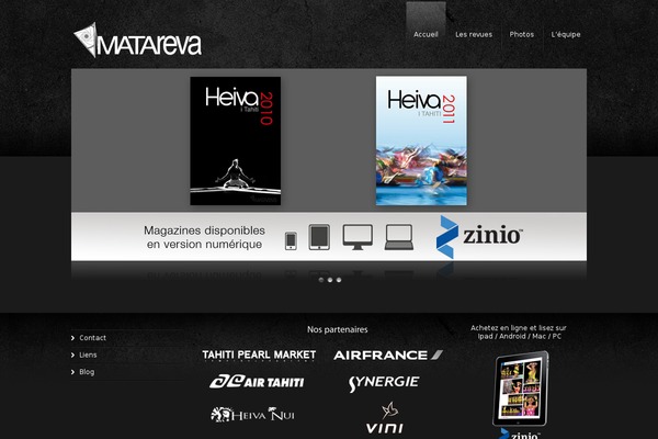 Dynamix theme site design template sample