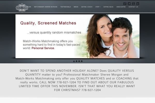 Site using Easy Testimonials plugin