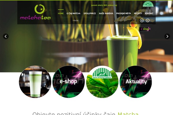 matchatea.cz site used Matchatea