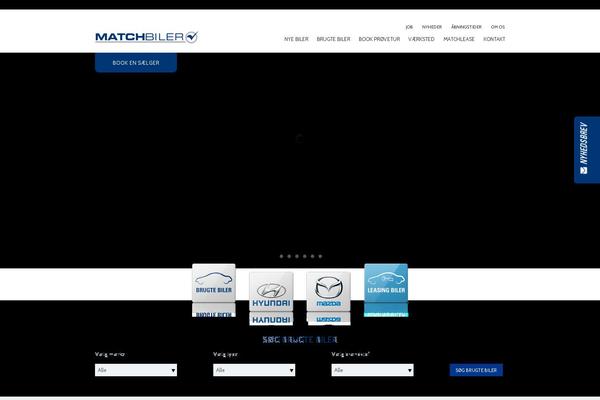 matchbiler.dk site used Autotrader