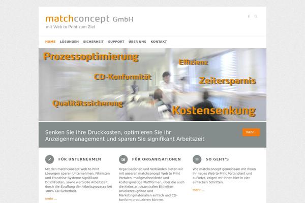 Attitude Pro theme site design template sample