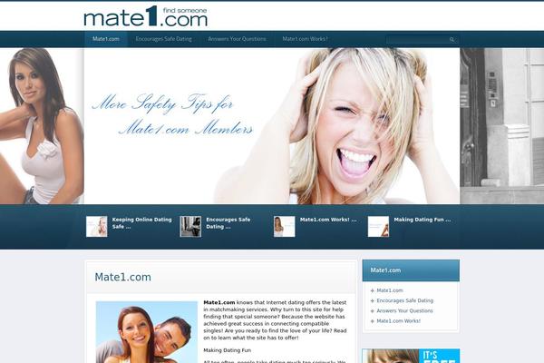 mate1site.com site used Domestica