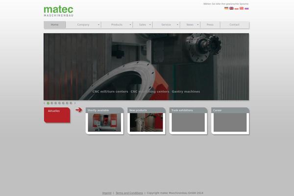matec.de site used Matec
