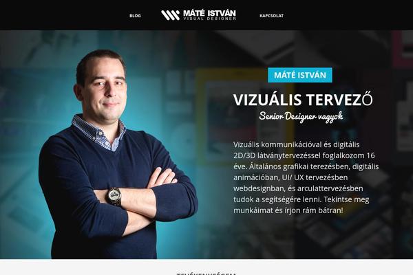mateistvan.com site used Optimizer_pro