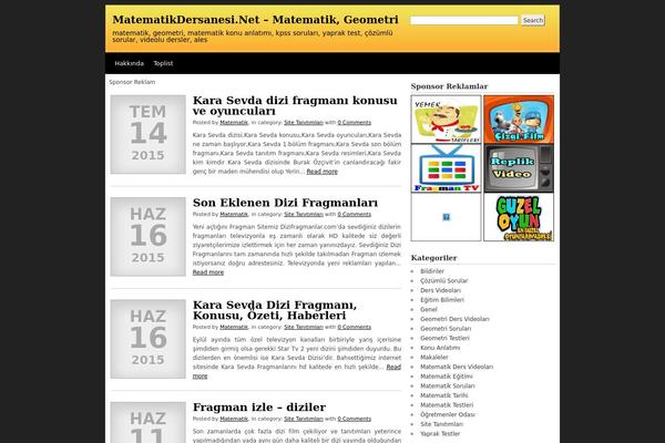 Rolas Sepuluh theme site design template sample