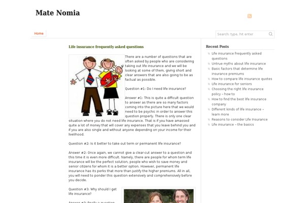 matenomia.com site used zSofa