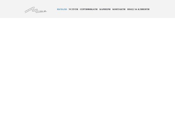 Logistic-company theme site design template sample