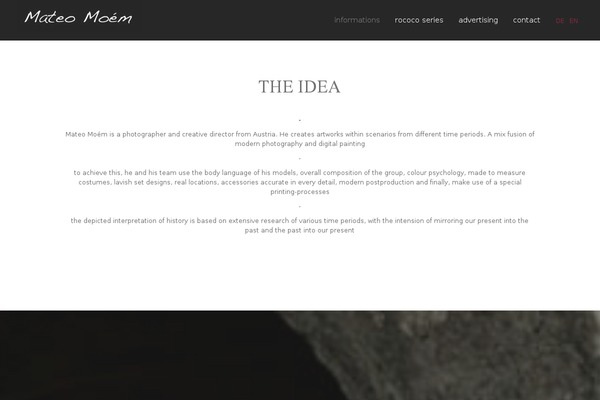 Jarvis theme site design template sample