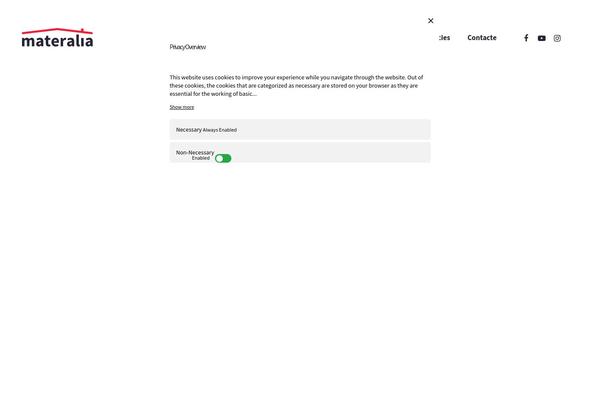 Site using Salient-social plugin