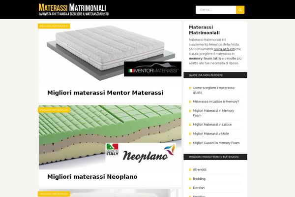Bimber theme site design template sample