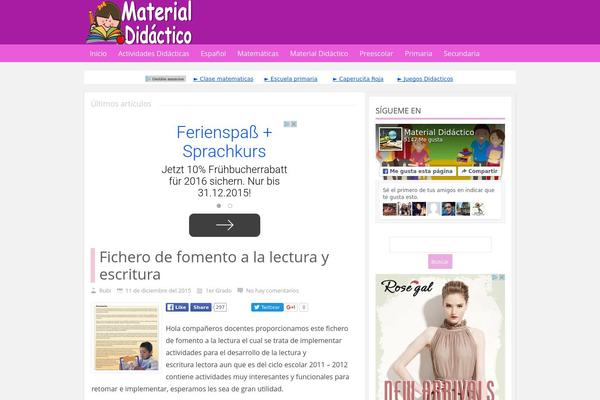 materialdidactico.org site used Fbtheme