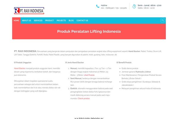 Site using Carousel Slider plugin