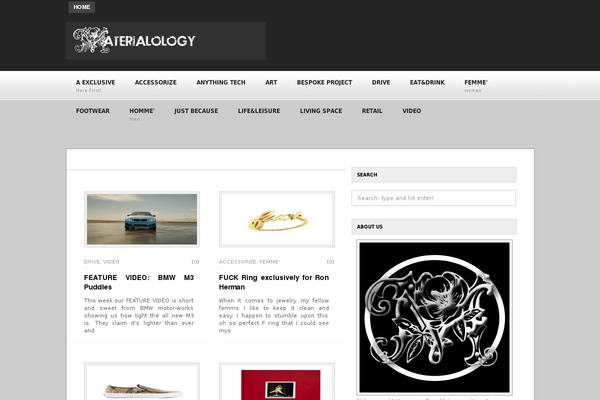 materialology.com site used Goodthemeleadpro