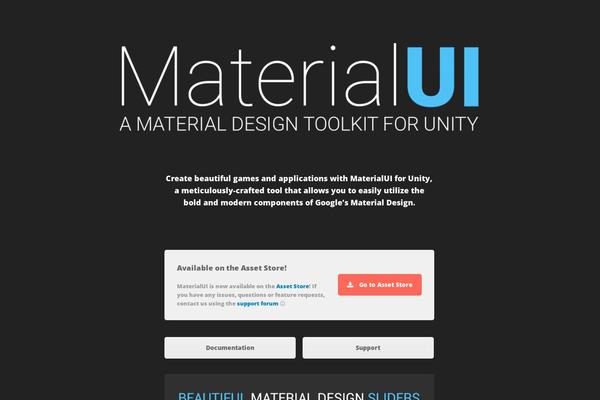 Total theme site design template sample