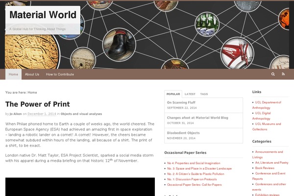 Unos theme site design template sample