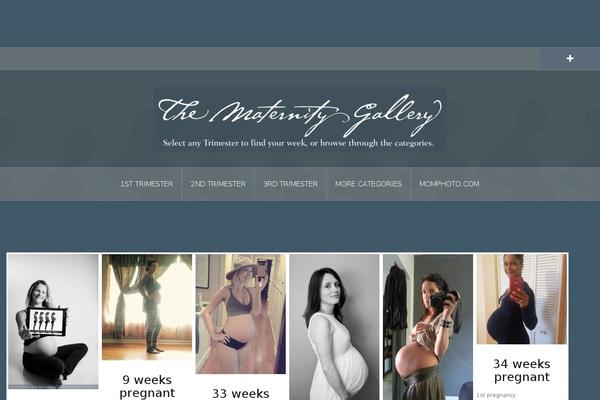 maternitygallery.com site used Oria-child