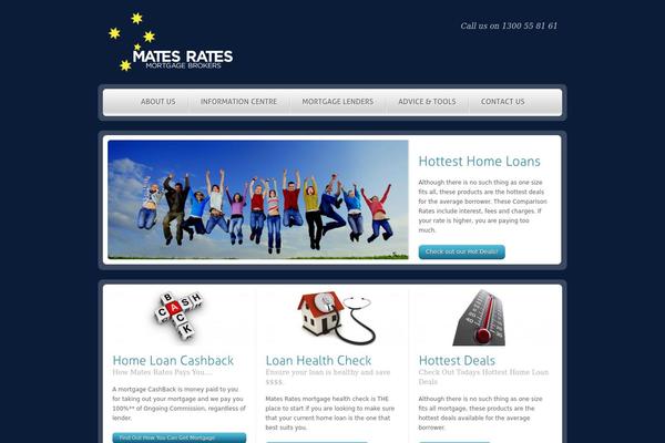 matesratesmortgagebrokers.com.au site used Rt Theme 14