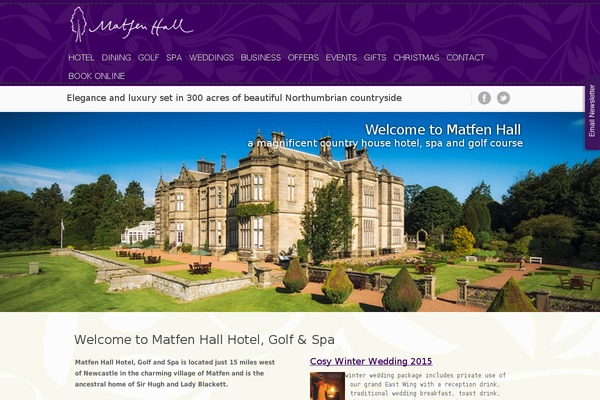 matfenhall.com site used Matfenhall