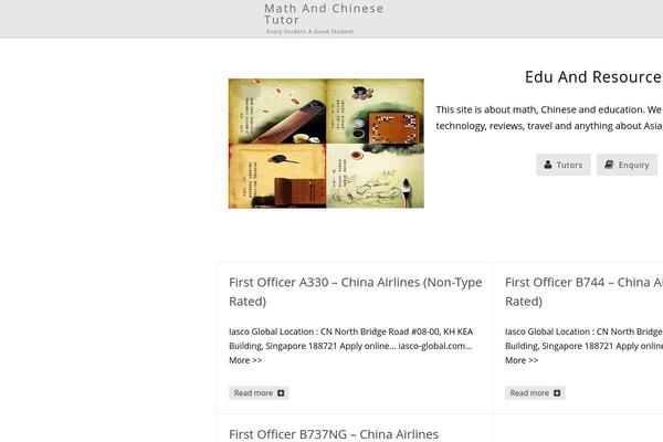 math-chinese-tutor.com site used Arise