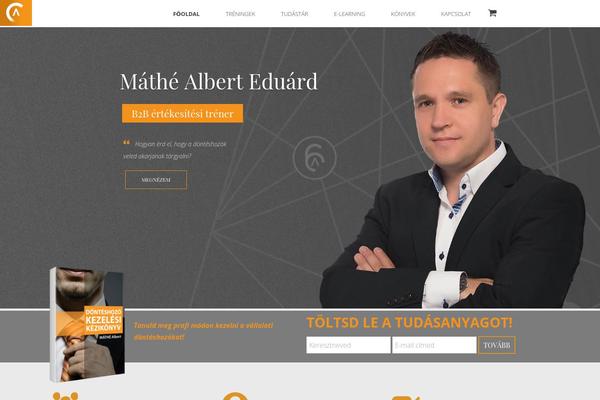 mathealbert.com site used Law-practice
