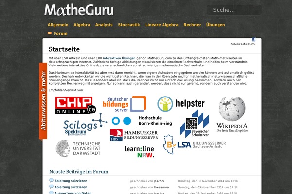 Guru theme site design template sample