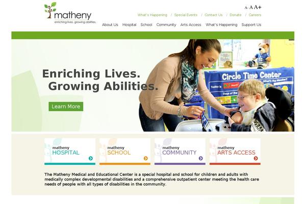 Site using Easy Testimonials plugin