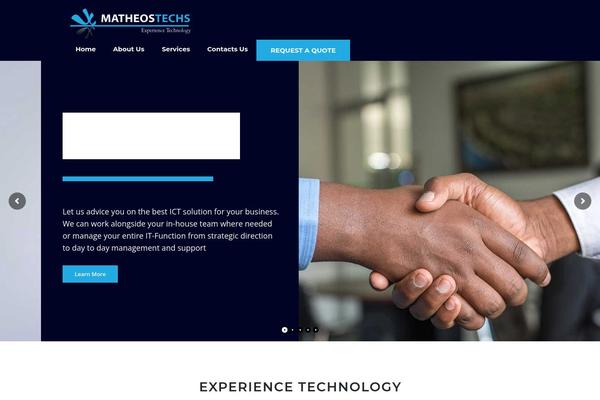 Pearl-child theme site design template sample