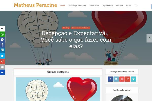 matheusperacine.com site used Voice