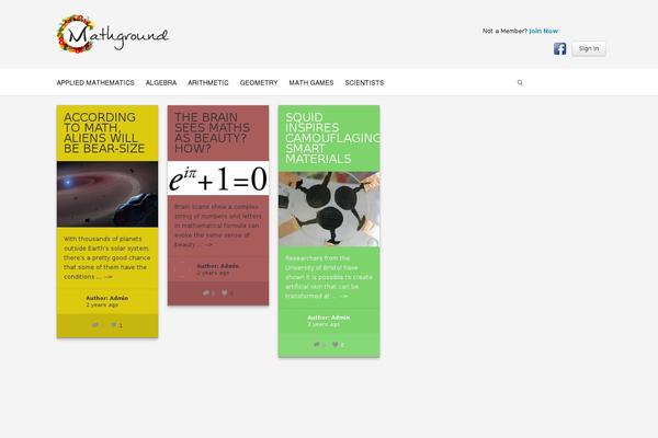 Pressgrid theme site design template sample