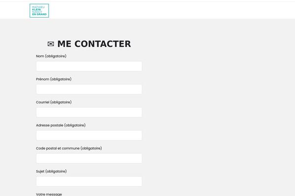 Site using Happyforms plugin